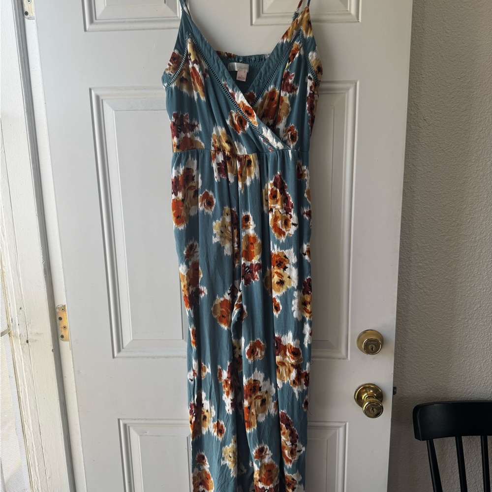 Floral Flowy Jumpsuit Romper